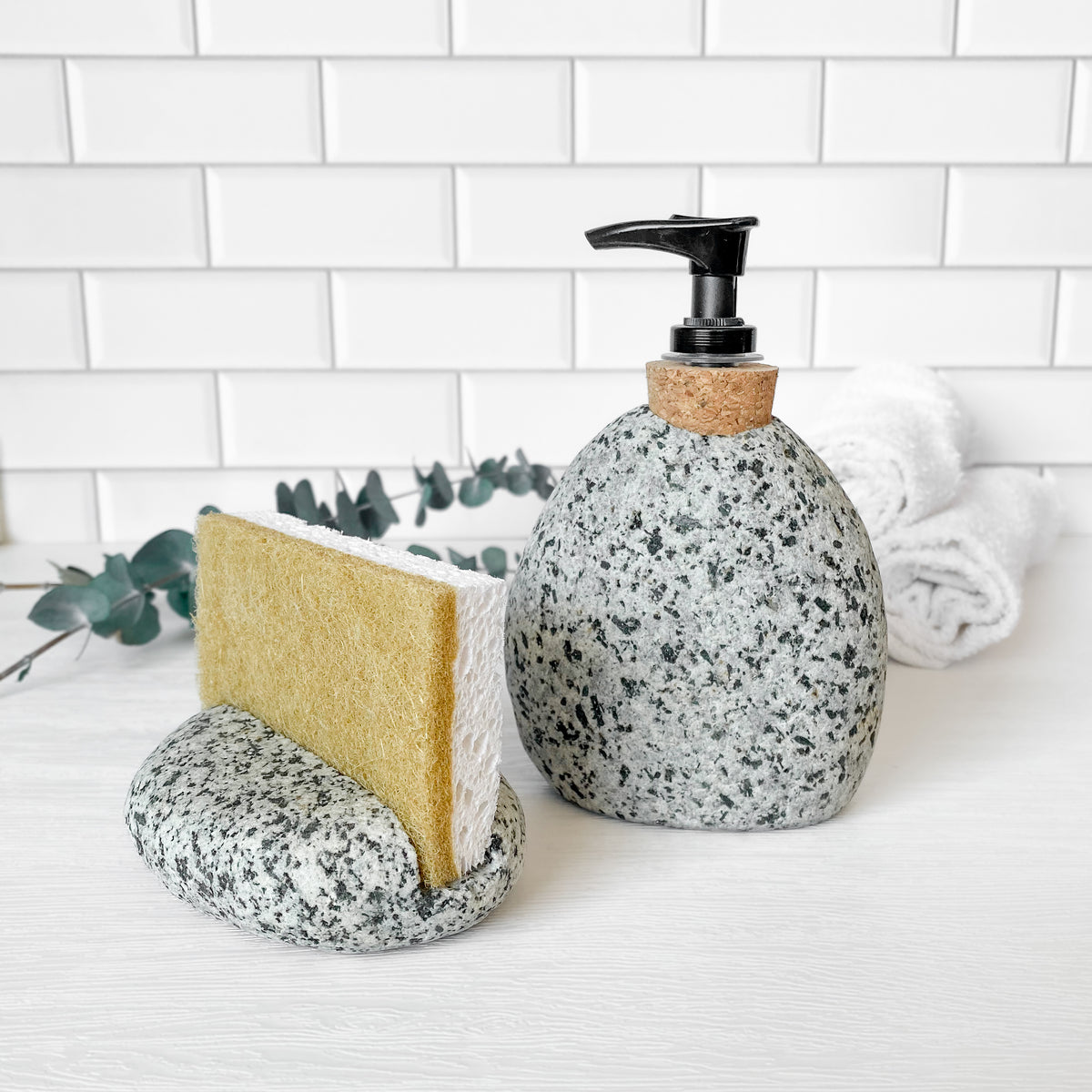 Granite Paper Towel Holder – Funky Rock Designs