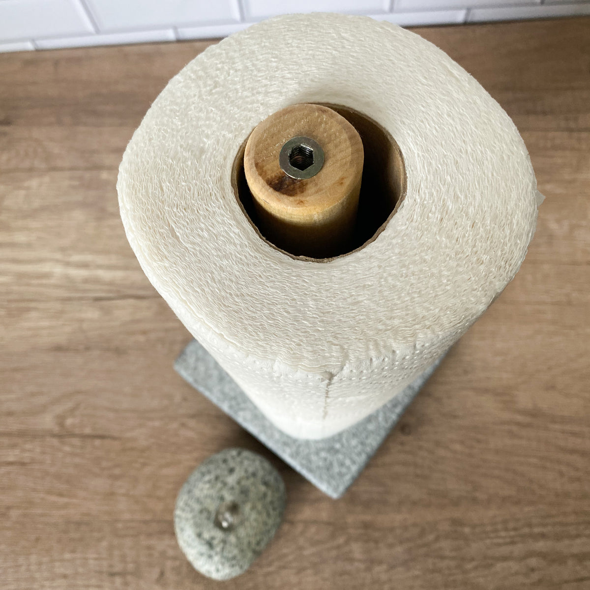 Granite Paper Towel Holder – Funky Rock Designs