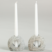 Silhouette Stone Candleholder