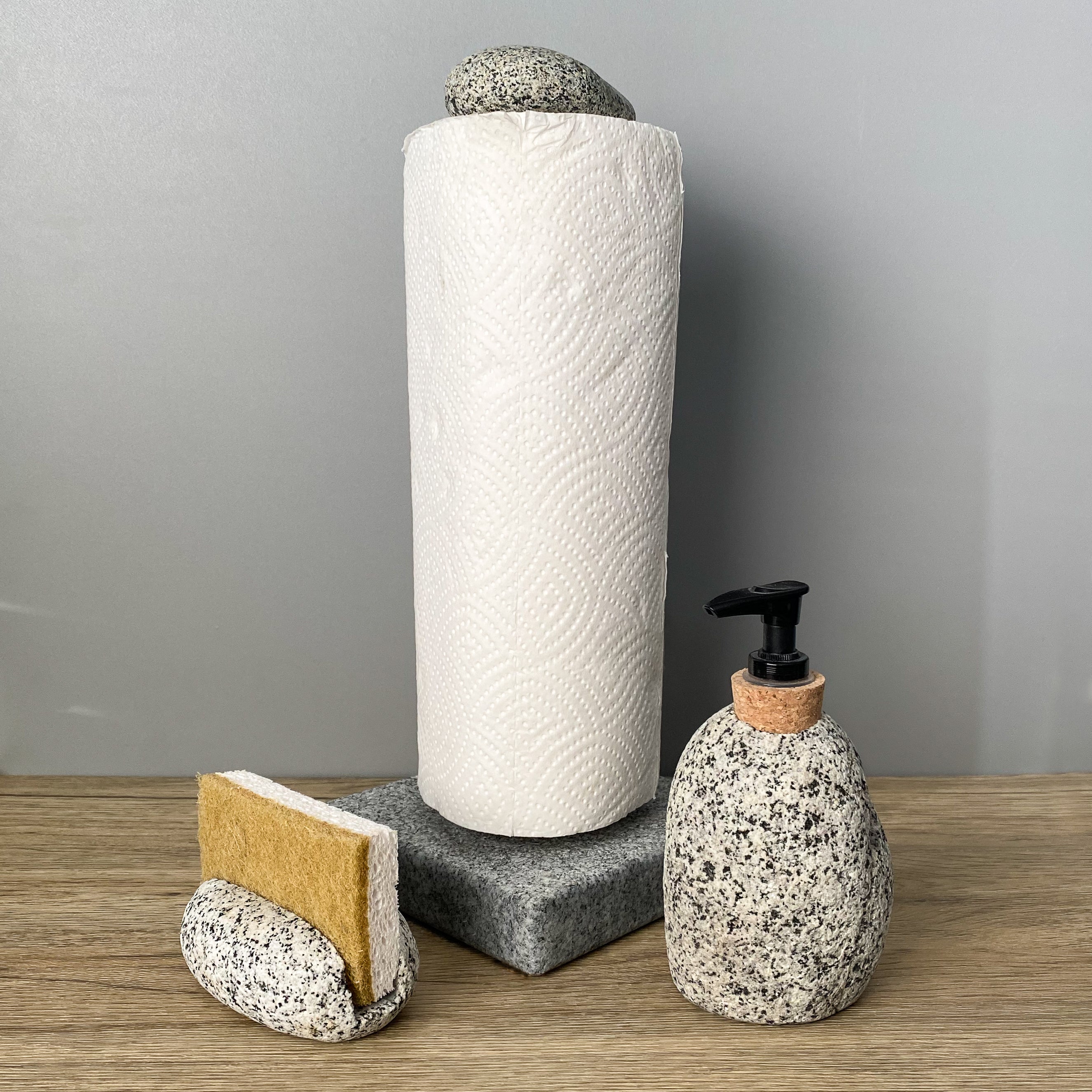Granite Paper Towel Holder – Funky Rock Designs