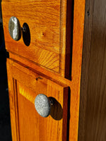 Polished Beach Stone Cabinet Knobs - Funky Rock Designs 