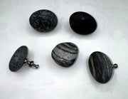 Polished Beach Stone Cabinet Knobs - Funky Rock Designs 