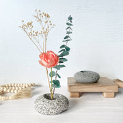 Stone Ikebana Vase