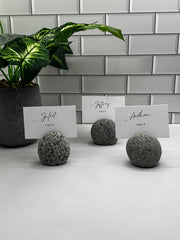 Place Card Holders - Funky Rock Designs 