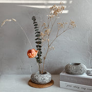 Stone Ikebana Vase