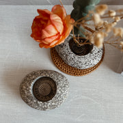 Stone Ikebana Vase