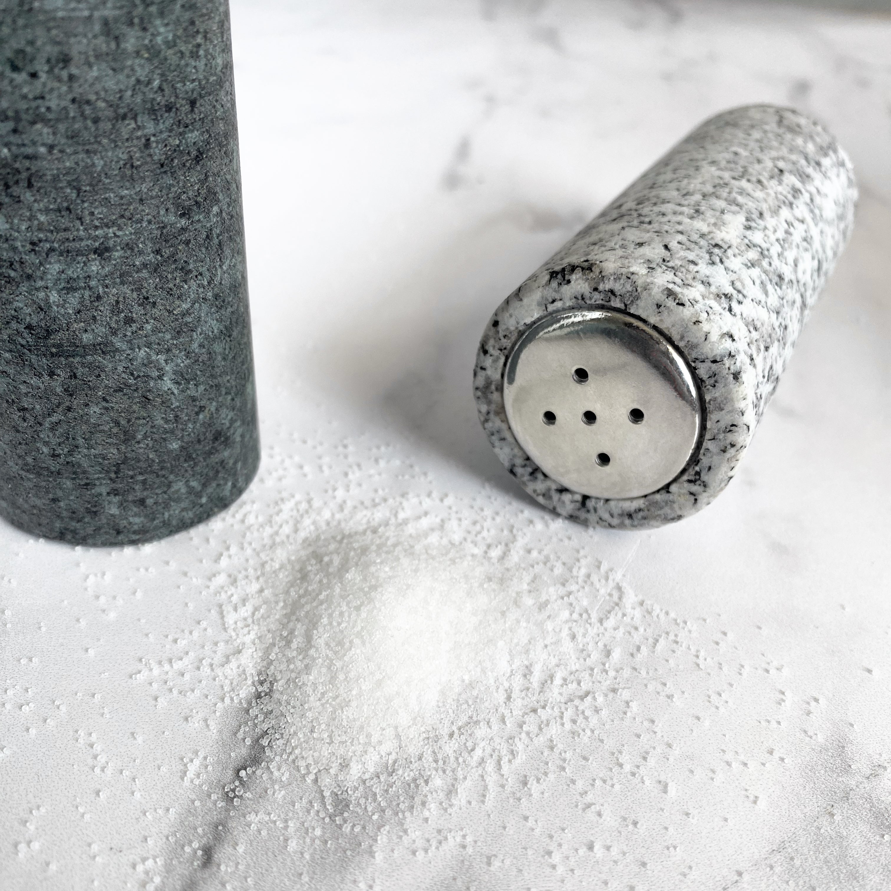 Granite Salt & Pepper Shakers