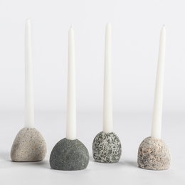 Single Stone Candleholder