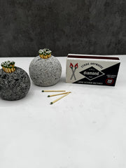 Stone Match Striker - Funky Rock Designs 